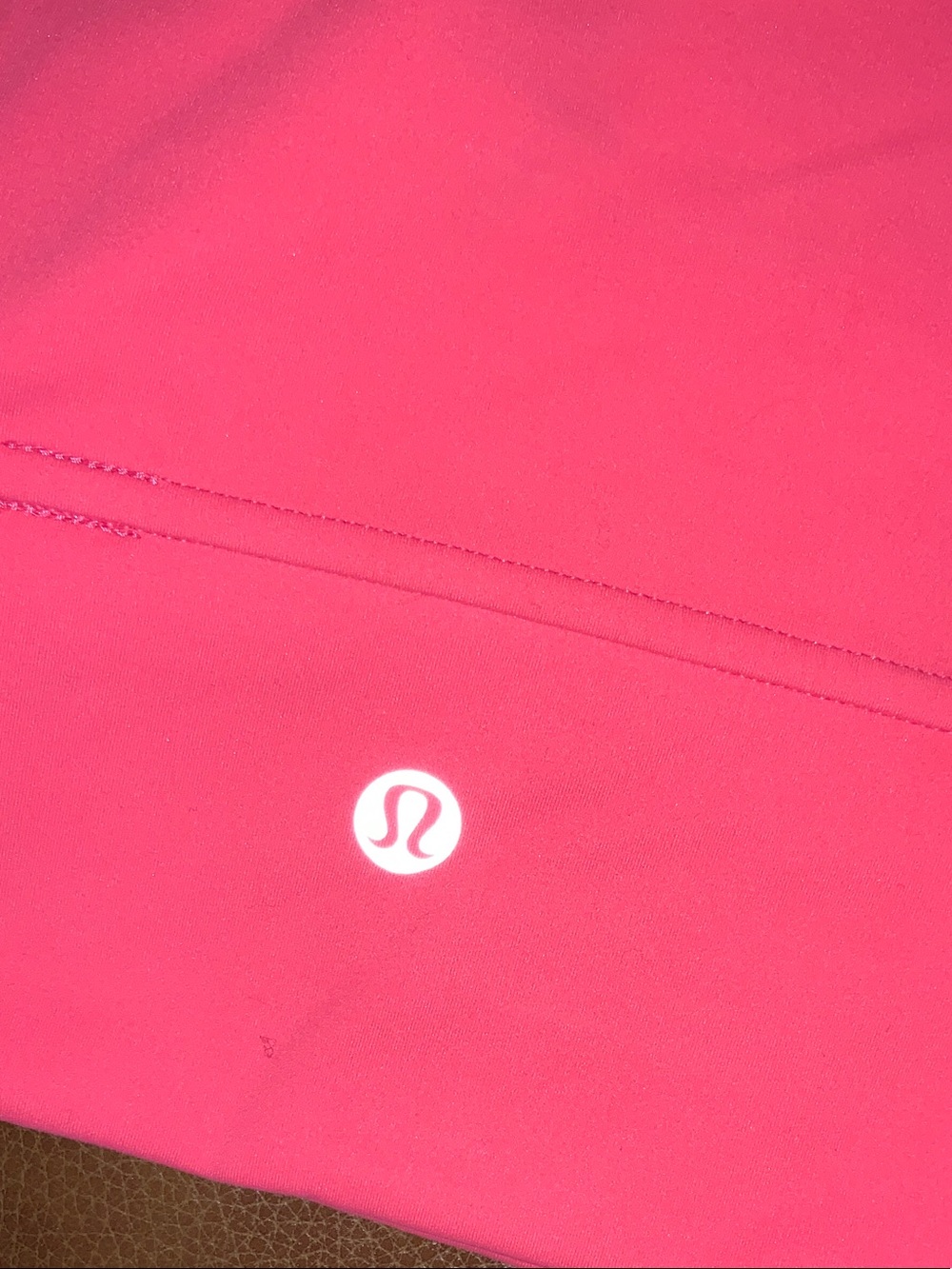lululemon athletica  Pink Strappy Crop Tank